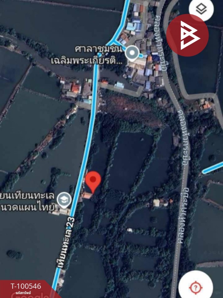 ขายที่ดินเปล่า เนื้อที่ 1 งาน 96 ตร.วา บางขุนเทียน กรุงเทพมหานคร